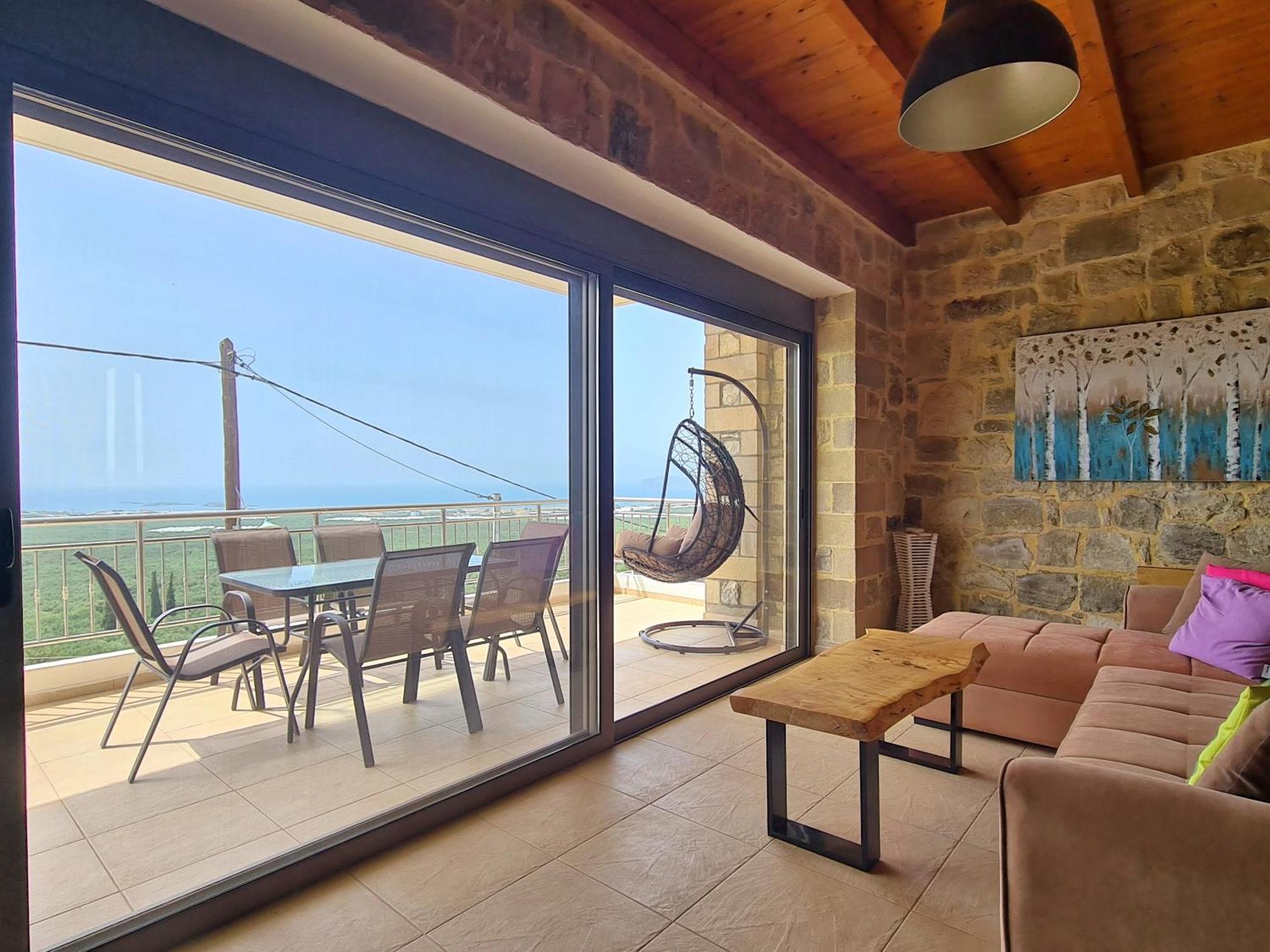 New Villa Kalimera, View To Falasarna Beach Platanos  Экстерьер фото